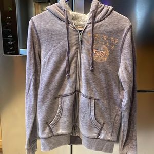 Roxy fleece lined hoodie. No stains or flaws.
